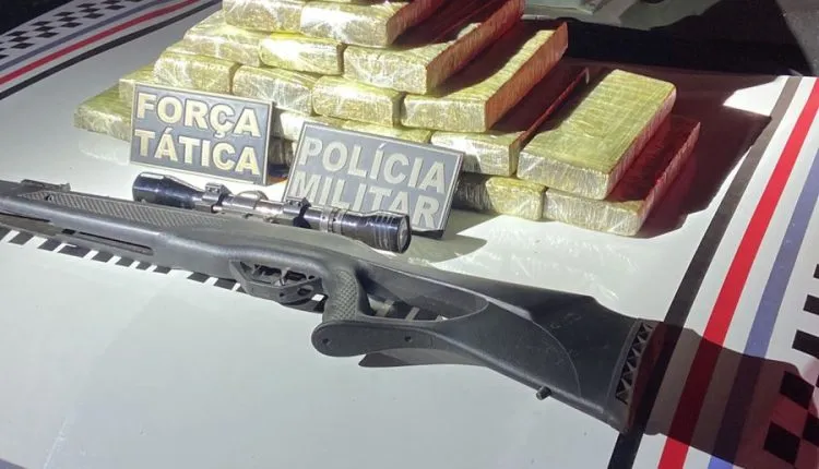 Forças de segurança do Maranhão apreendem quatro toneladas de drogas