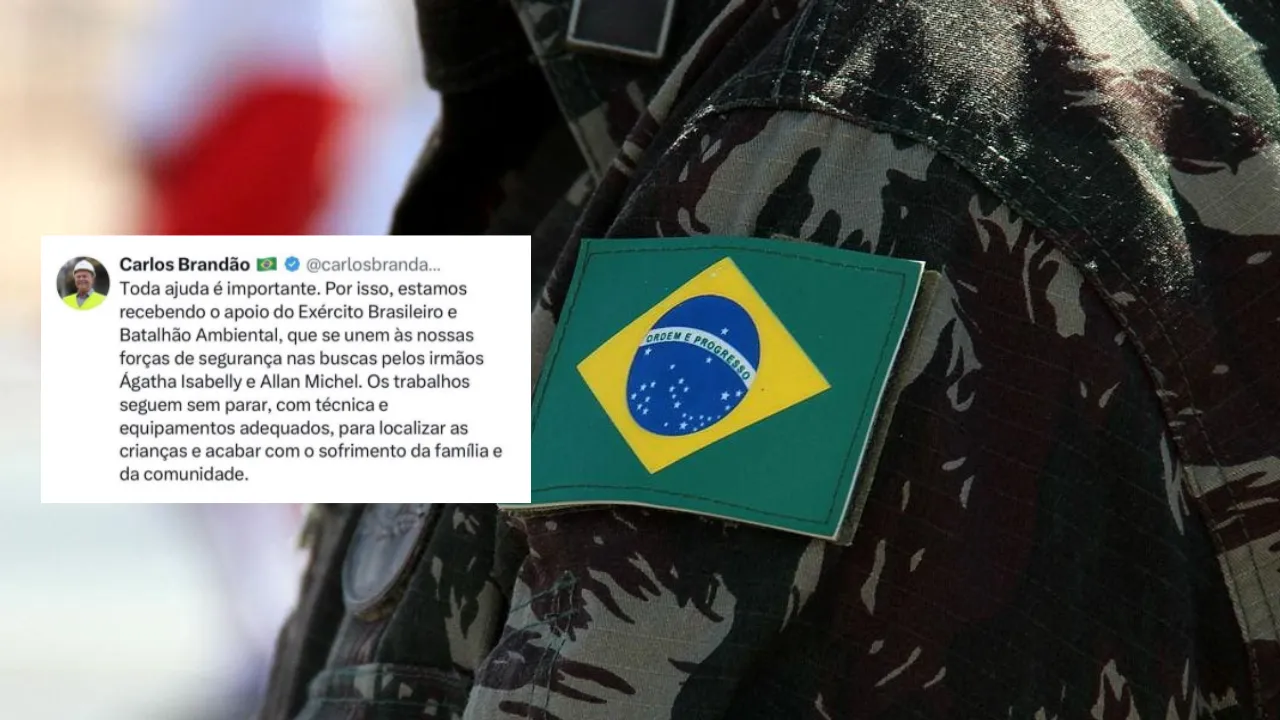 Buscas por crianças desaparecidas em Bacabal ganham reforço do Exército Brasileiro