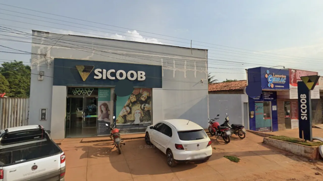 Tentativa de assalto ao Sicoob é frustrada por ação rápida da gerência em Cidelândia
